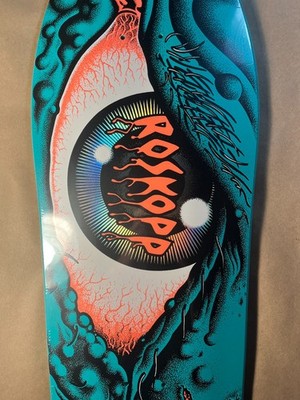 Santa Cruz Rob Roskopp Eye Reissue Skateboard Deck Jim Phillips