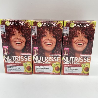 Garnier Nutrisse Ultra Color Nourishing Hair Color Crème R2 Medium ...