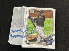 Lot of 200 Jesus Sanchez 2021 Topps Series 1 Base Card Number 269 Rookie