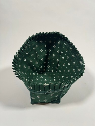 Longaberger Heritage Basket Liner Ruffle Edge Authentic - Afbeelding 1 van 6
