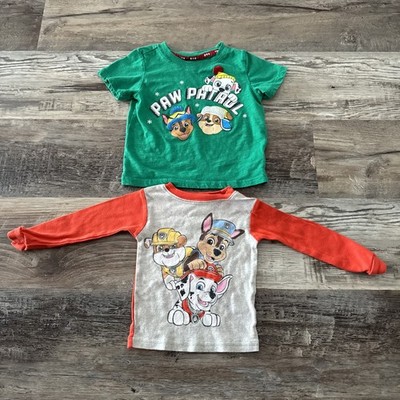 2 Nickelodeon Paw Patrol Top size 3t And 1 4/5T