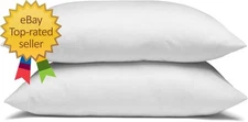 Temperloft Serenity Pillows King Set of 2 Down/Down Alternative Fill
