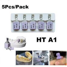 HT-A1 C14 Dental Glass Ceramic Lithium Dislicate Blocks CEREC Emax CAD CAM Block