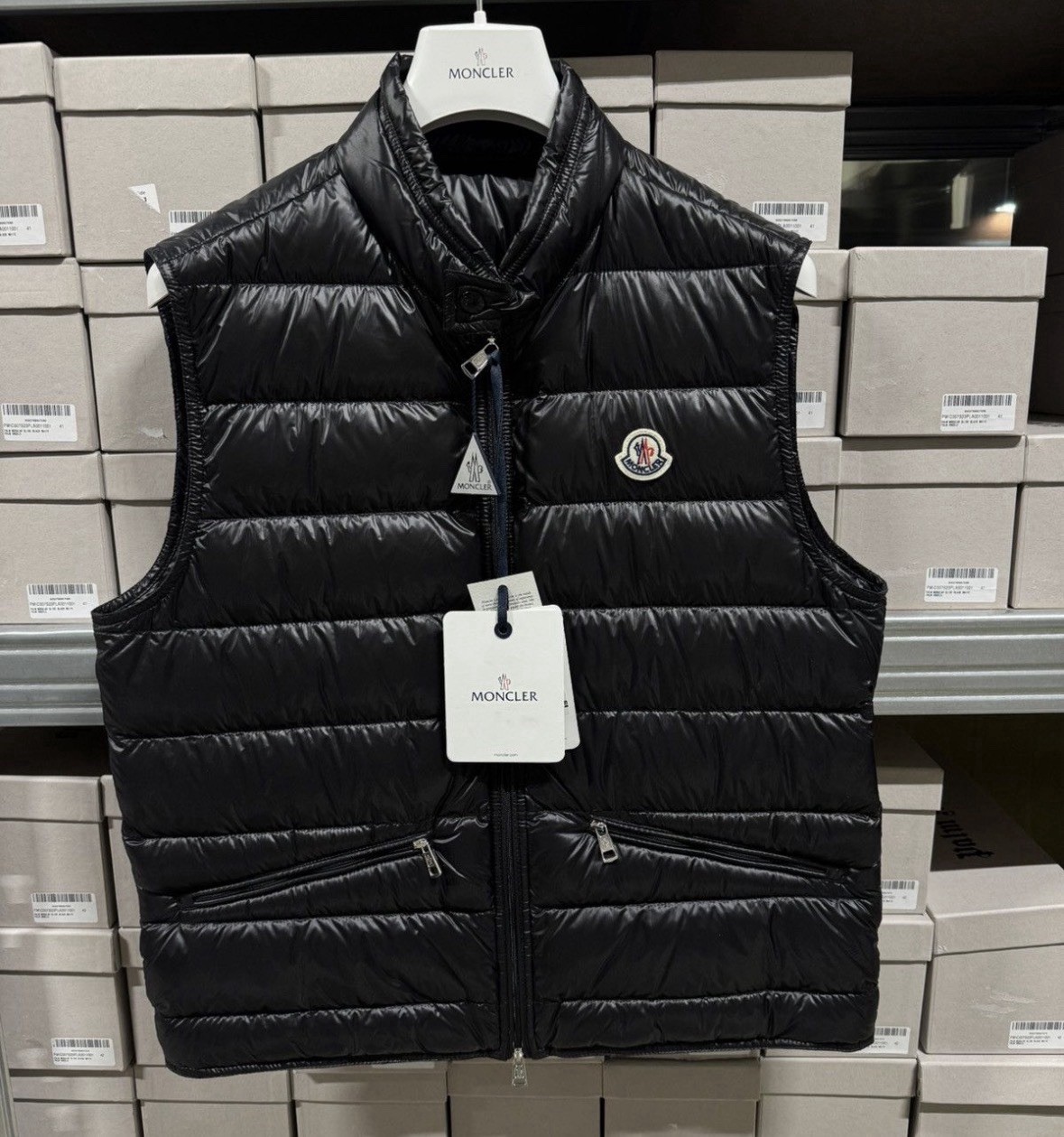 Moncler Gui Down Vest - NWT - Authentic - Black - L / 3