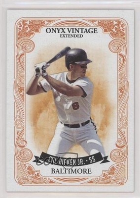 2021 Onyx Vintage Extended Cal Ripken Jr #VECR HOF 2h4