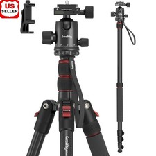 Aluminum Tripod Monopod 71 inch Adjustable Ball Head Compatible W/ Camera Phone