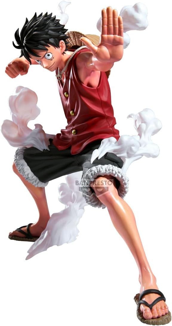 ONE PIECE Figura LUFFY GEAR 21cm Ver 2 MAXIMATIC PLUS Originale BANPRESTO