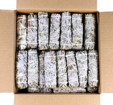 4 Inch 12Pack Organic California White Sage Smudge Sticks Bulk for Home Clean...