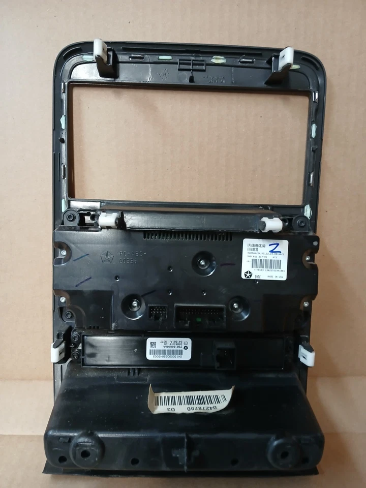 2011-2013 Dodge Durango AC Heater Climate Control Temperature 55111925 OEM T31 - Image 2 of 2