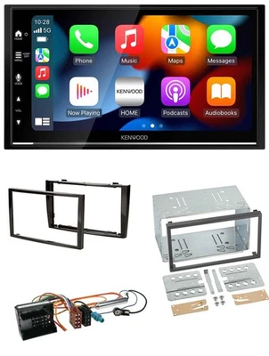 Kenwood DAB USB Bluetooth 2DIN MP3 Autoradio für Peugeot 308 2007-09 schwarz - Bild 1 von 4