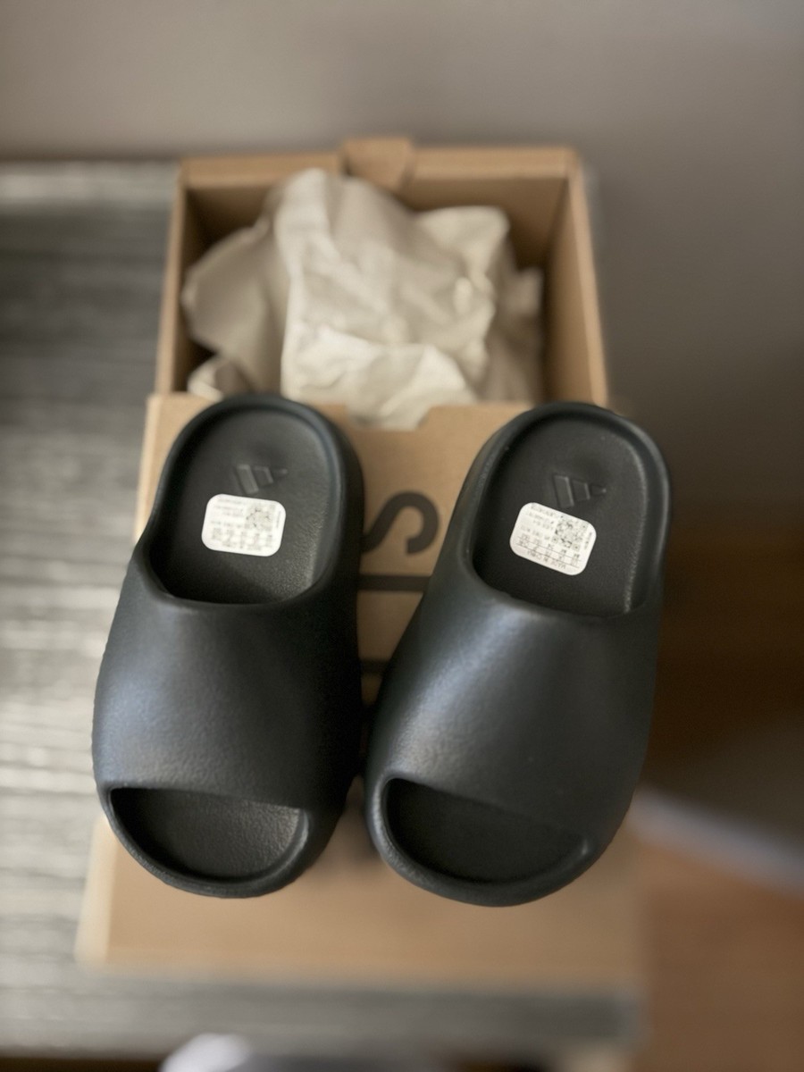 【31.5cm】adidas YEEZY Slide DARK ONYX Yeezy Slides 'Dark Onyx' - Adidas - ID5103 - dark onyx/dark onyx