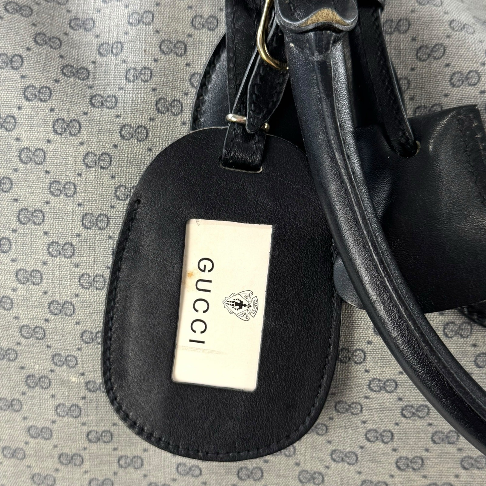 Gucci Vintage Micro GG Travel Bag thumbnail 10