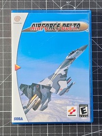 Dreamcast Airforce Delta Your Choice of Custom Case - NO Game or Manual