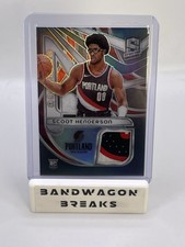 Scoot Henderson 2023-24 Panini Spectra  Aspiring Patches /149 Rookie RC Blazers