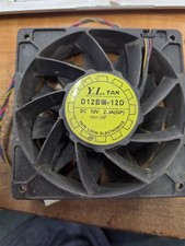 2 used - Y.L.FAN D12BM-12D 12V 2.3A cooling fan
