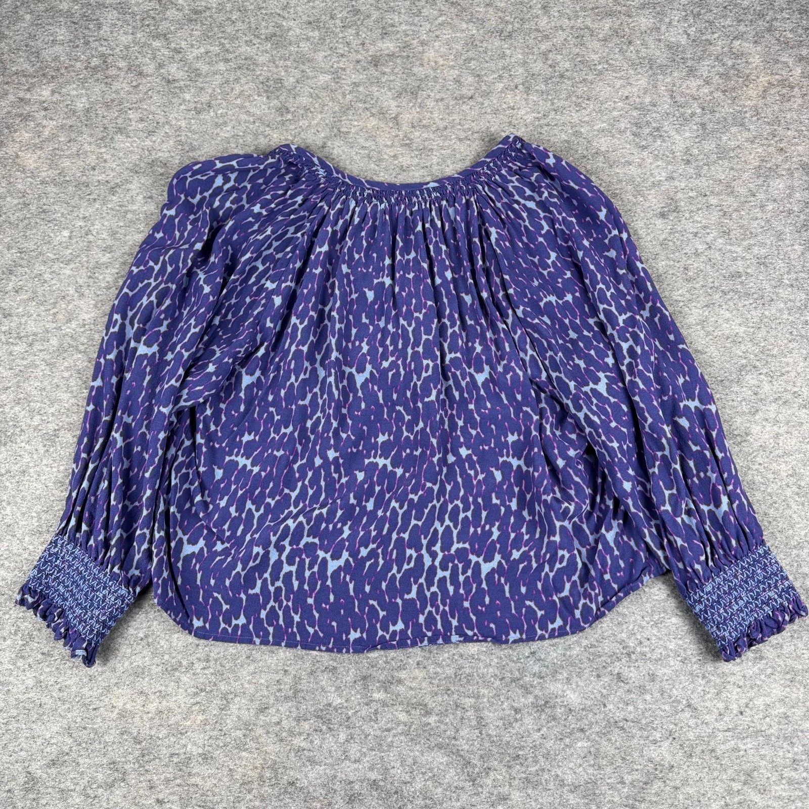 Rails Mariah Static Leopard Button Front Blouse R… - image 7