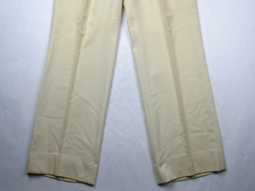 Vtg 1980's Polo Ralph Lauren Heavy Wool Pants 33.5 x 31 Ivory Formal Pleated by Ralph Lauren, $39.99 - Photo 5
