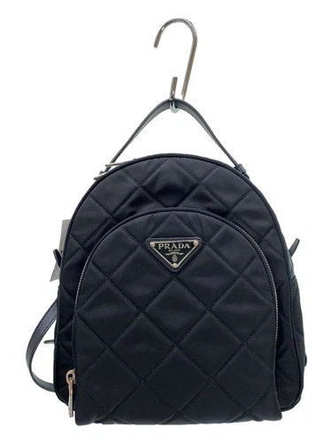 PRADA sac à dos sac à dos nylon noir uni 1bz066 Occasion