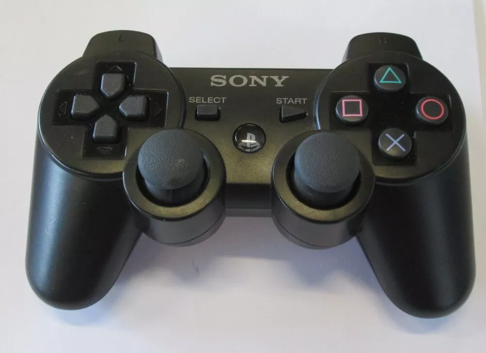 Sony OEM DualShock 3 Wireless Controller Black For PlayStation 3