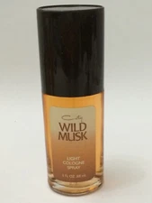Coty Wild Musk 3 fl oz/ 88 ml  Light Cologne Spray -Vintage
