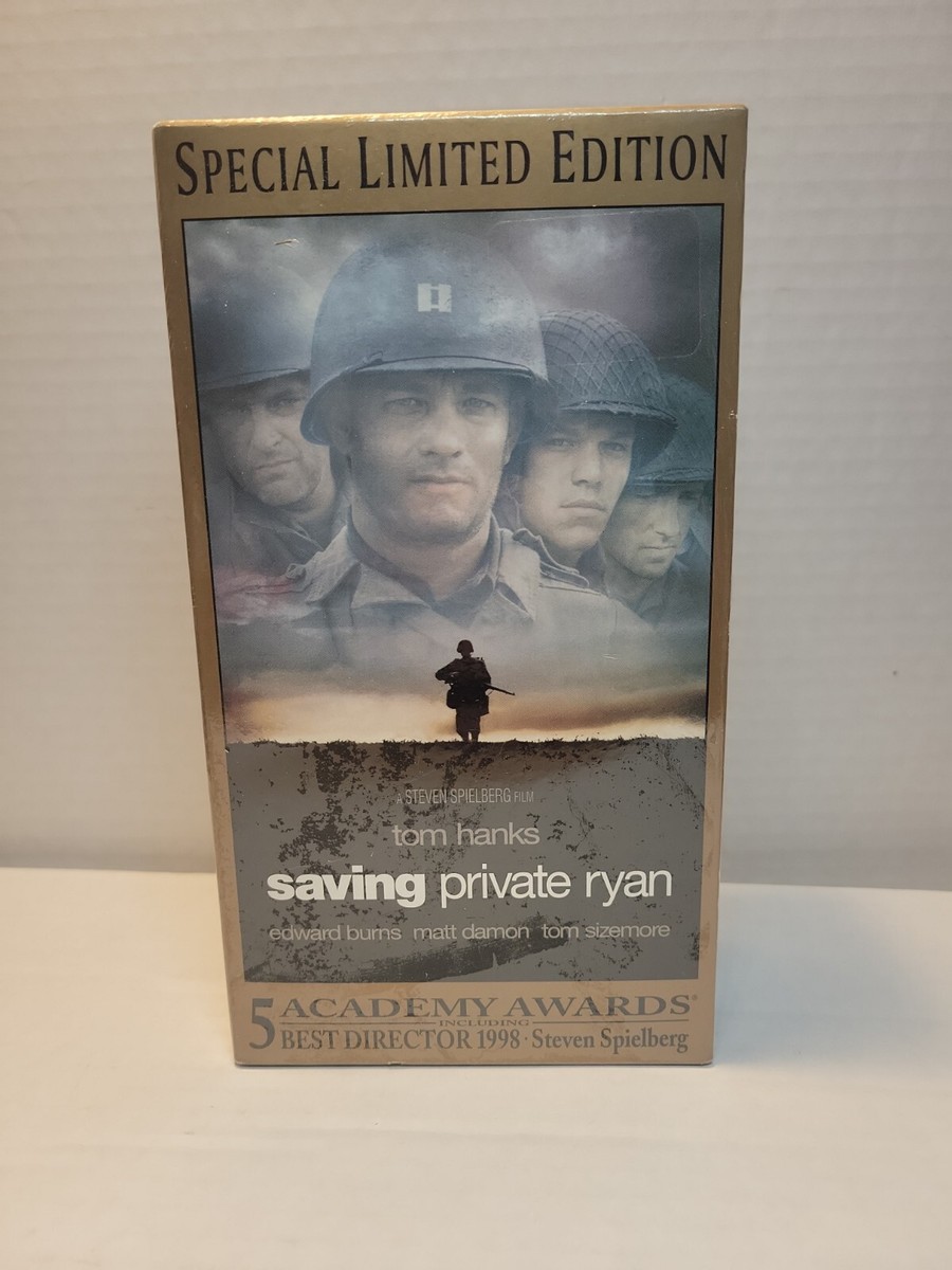 Saving Private Ryan VHS 2-Tape Set Special Limited Edition SEALED