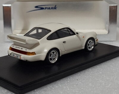 Porsche 911 964 Carrera RS 3.8 Coupe 1993 White 1:43 Spark S2031