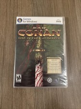 Video Game PC Age of Conan Rise of the Godslayer w/ Expansion Pack Sealed