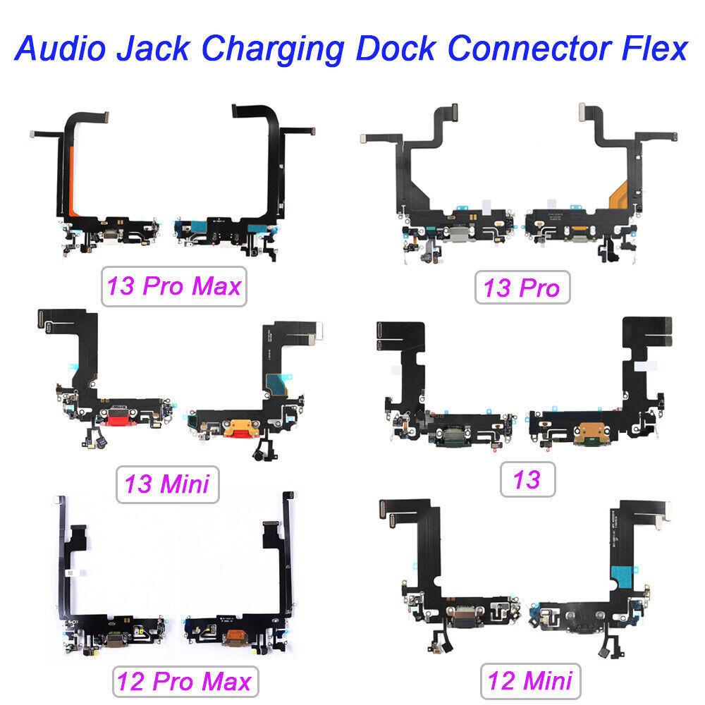 For iPhone 13 Pro Max 12 Mini 11 X Audio Jack Charging Dock