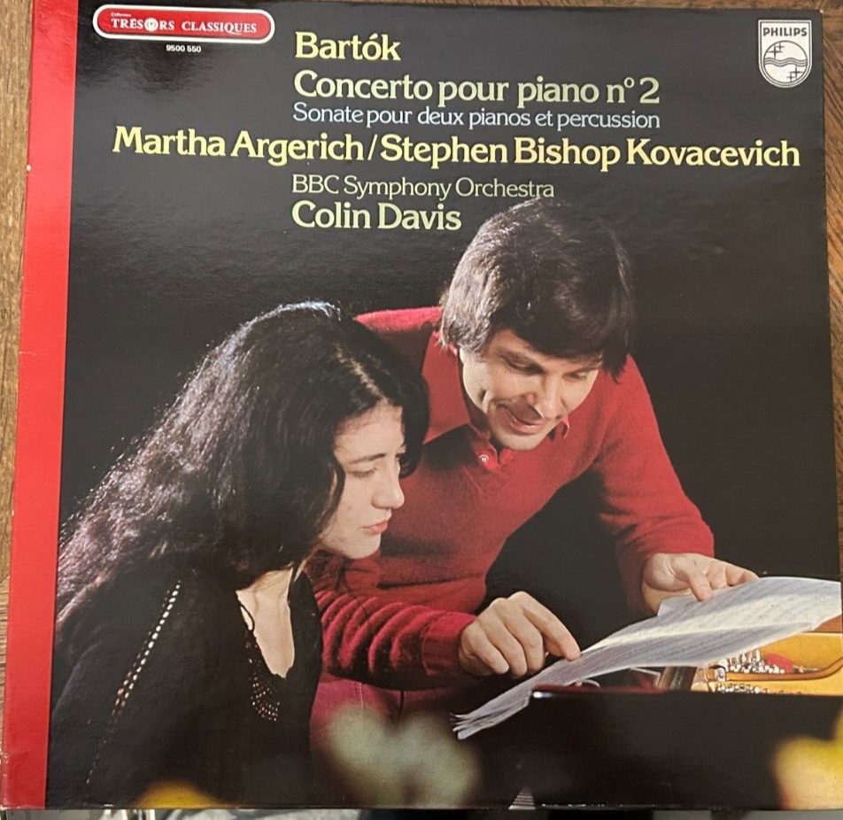 MARTHA ARGERICH - STEPHEN BISHOP KOVACEVICH - DAVIS / BARTOK