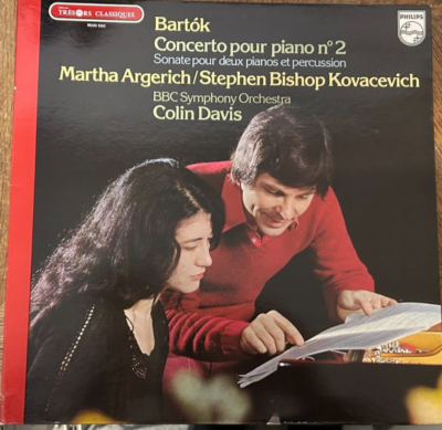 MARTHA ARGERICH - STEPHEN BISHOP KOVACEVICH - DAVIS / BARTOK