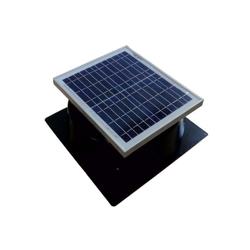 Solar Attic Exhaust Fan Roof Mounted Ventilator 660cfm for Mobile Toilet - Picture 3 of 5
