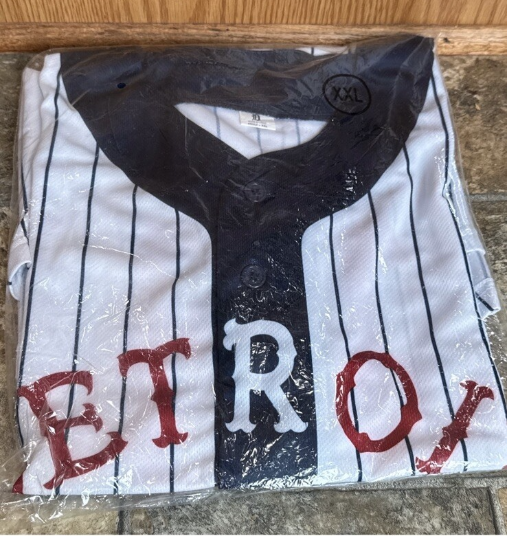 Detroit Stars Replica Jersey XXL #19 Detroit Tigers Giveaway 100th