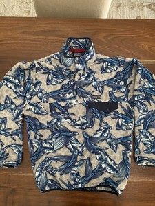 patagonia patterned fleece mens