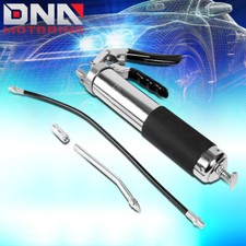 4500 PSI HEAVY DUTY PISTOL GRIP STYLE MANUAL GREASE GUN 18" FLEXIBLE GREASE HOSE