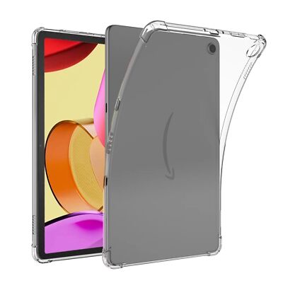 Ultra Clear Soft Flexible TPU Case Cover for Amazon Fire HD 8 & 8 Plus 2024/2022