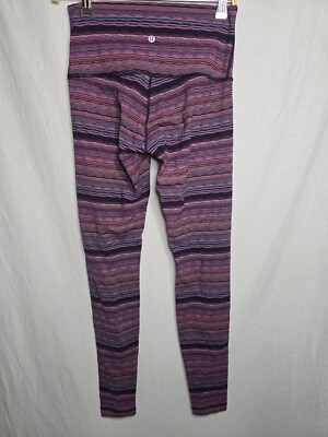 Lululemon Wunder Under Pant IIISpace Dye Twist Regal Plum