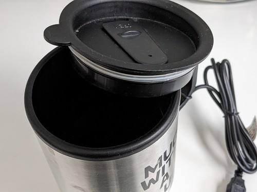 Mug With A Plug Tazza da Auto riscaldata tramite cavetto USB 5V da 400ml - Foto 2 di 4