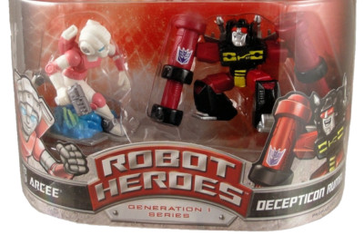 Transformers Universe Robot Heroes Arcee & Decepticon Rumble factory Sealed new