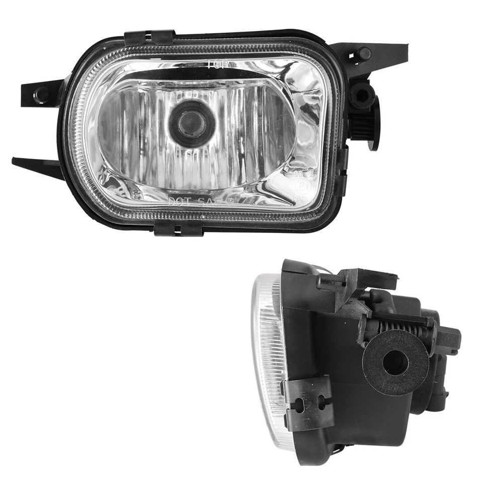 Pair for 00-04 Mercedes Benz SLK 320 Fog Lights Driving Front Bumper Claer Lamp - Изображение 3 из 4