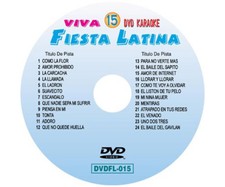 VIVA FIESTA LATINA SERIES KARAOKE DVD VOL.15 MARIACHI Free Shipping USA