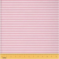Stripey Delight: Vibrant Pink Fabric for Kids & Women - Far