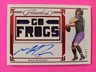 Max Duggan 2023 Flawless RPA 14/20 Red Parallel Go Frogs- Team Signatures 