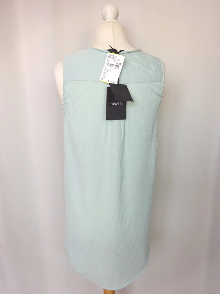 Túnica verde corte informal ""mbyM"" talla XS FR34 US2 UK6 EUR32 - Imagen 3 de 4