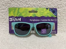 NIP Kids Disney STITCH Sunglasses Teal Blue 100 UV costume toy dress up Lilo 