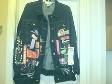 Diane's Essentials Size 1x New York Jean Jacket New With Tag