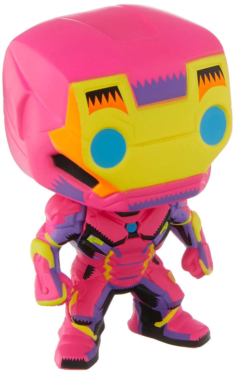 Funko 48846 Marvel Black Light Iron Man Collectable Toy