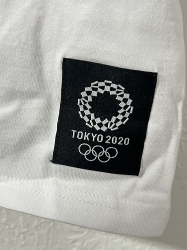 Tokyo 2020 Olympics Official Shirt Japanese Katakana Letters (NEW) Large - Picture 5 of 6