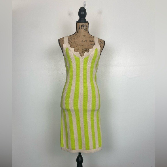 neon green crochet dress Neon Spectrum Long/Maxi Dress XXL