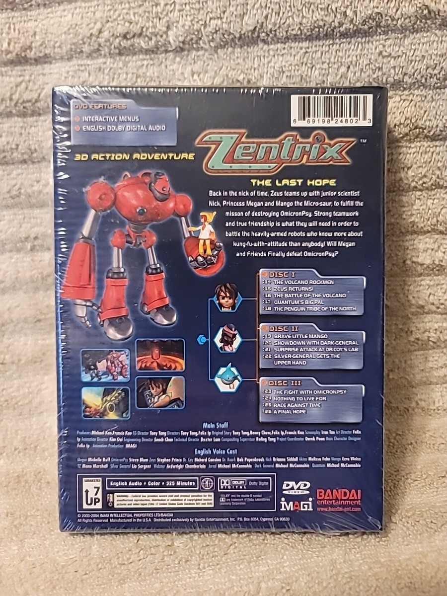 SEALED! Zentrix - Collection 2 - The Last Hope (DVD, 2004, 3-Disc