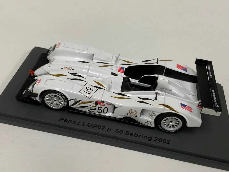 Carro Spark Panoz LMP07 1/43 de 2002 24 Horas de Le Mans #12 SCPZ03 CS513 - Imagem 4 de 4